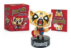 Aggretsuko Figurine and Illustrated Book