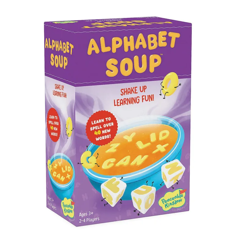 Alphabet Soup Spelling Game