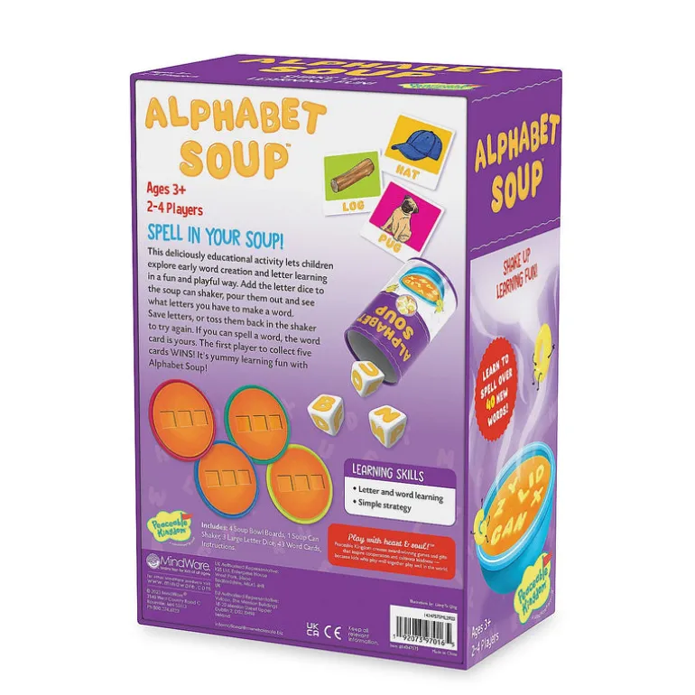 Alphabet Soup Spelling Game