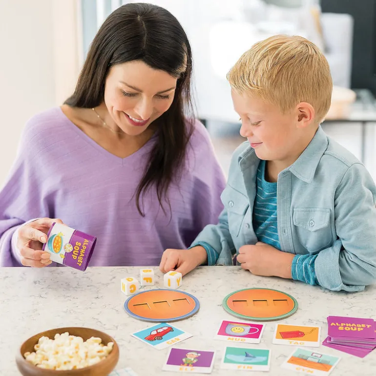 Alphabet Soup Spelling Game