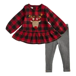 Alpine Reindeer Tunic and Legging Set