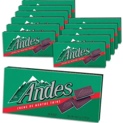 Andes Crème De Menthe Thins 4.67 oz. Box