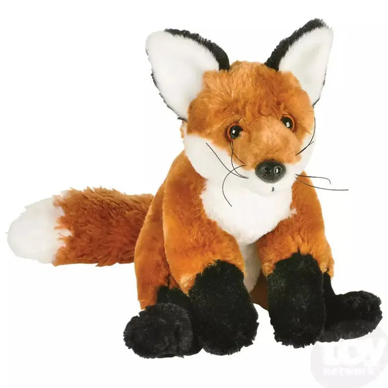 10" Animal Den Fox Plush