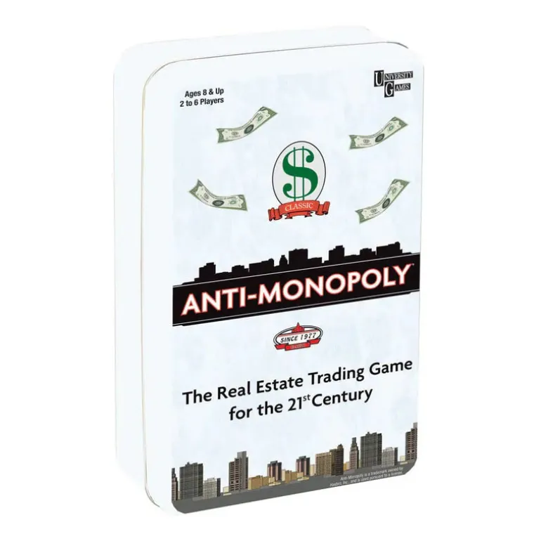 Anti-Monopoly Travel Tin