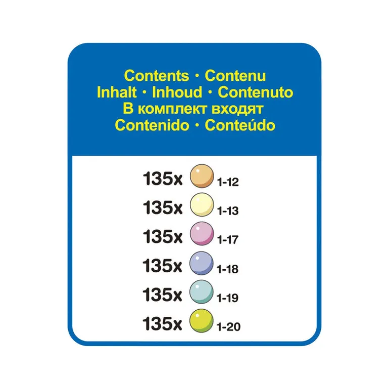 Aquabeads - Pastel Solid Bead Pack