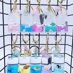 Assorted Sea Animal Can Floaty Key Charm