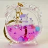 Assorted Unicorn Clock Floaty Key Charm