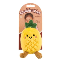 Aurora Shoulderkins Perky Pineapple Plush Toy - 4.5"