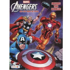 Avengers 80 Page Coloring Book Assorted Styles
