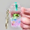 Axolotl Boba Floaty Key Charm