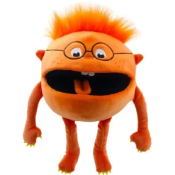 Baby Monsters Puppet - Orange Monster