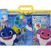Baby Shark 12 Piece Stationery in Zipper Tote Set