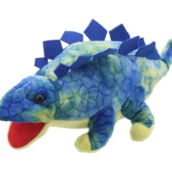 Baby Stegosaurus Puppet - Blue