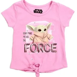 BABY YODA Girls Toddler T-Shirt
