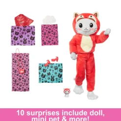 Barbie Cutie Reveal - Kitten as Red Panda