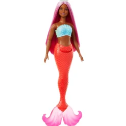 Barbie Mermaid Doll - Pink Hair and Tail