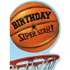 Basketball Die Cut Birthday Card