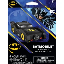 Batman - Mini Batmobile Wood Craft Kit