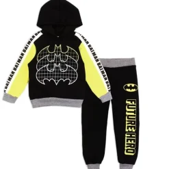 BATMAN Boys Toddler 2PC Fleece Hoodie Set