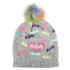 Batman Youth Glitter Pom Beanie