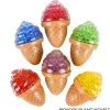 3.5" Bead Squish Ice Cream Cone - Assorted Colors
