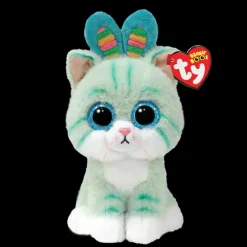 Bean Boo's - Gumdrop Teal Cat - 6" Small