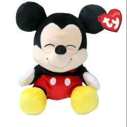 Beanie Babies - Mickey Mouse - Soft Small 8"