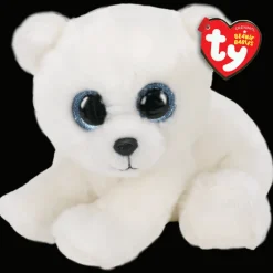 Beanie Baby - Ari White Polar Bear - 8" Small