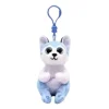 Beanie Bellie - Thunder the Husky Dog - 5" Clip