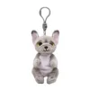 Beanie Bellie Clip - Wilfred The Grey Dog