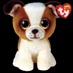 Beanie Boo's - Hugo the Brown and White Dog