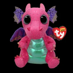 Beanie Boo's - Spitfire the Pink Dragon - 6" Small