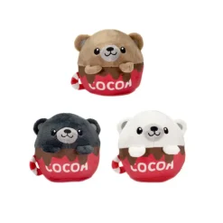 4” Bears in Cocoa Mug Plush
