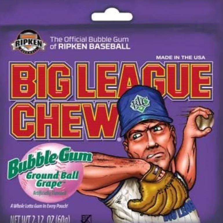 Big League Chew Groundball Grape