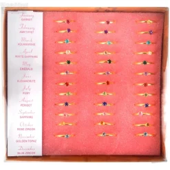 Birthstone Ring Assorted Styles