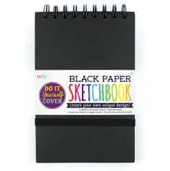 Black DIY Cover Sketchbook - Small