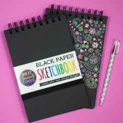 Black DIY Cover Sketchbook - Small
