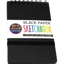 Black DIY Cover Sketchbook - Small