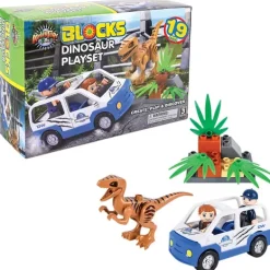 Blocks 19 Piece Dinosaur Block Set