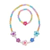 Blooming Beads Necklace & Bracelet Set