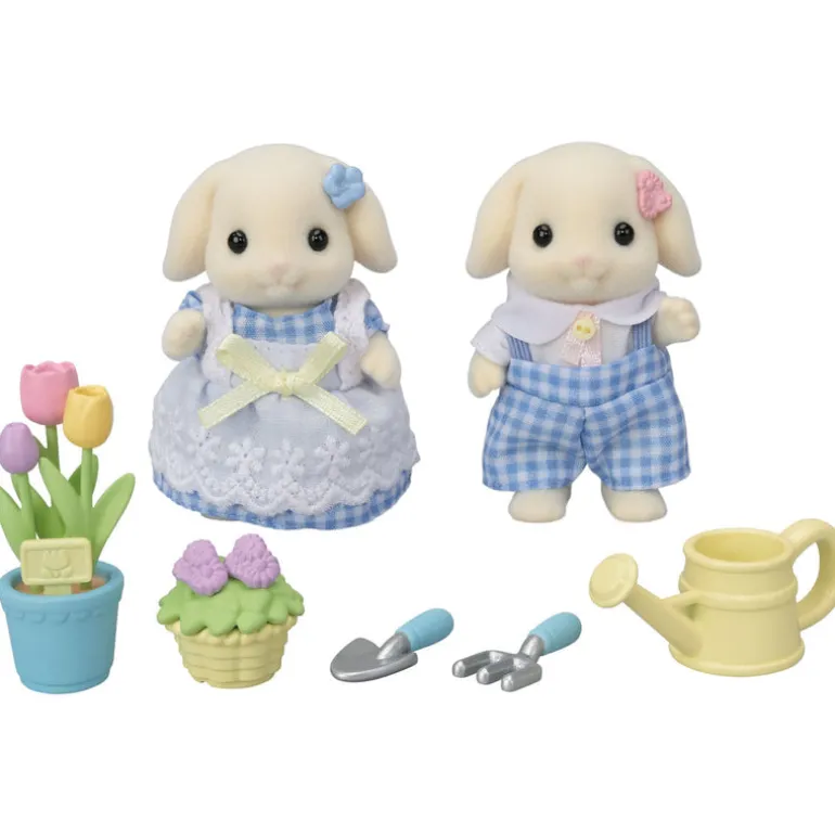 Blossom Gardening Set - Flora Rabbit Sister & Brother