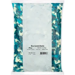 Blue Gummi Sharks 5 lb. Bag