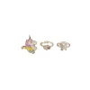 Boutique Butterfly and Unicorn Rings, 3 pcs