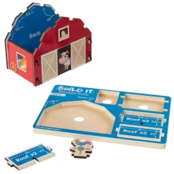 Build It Blueprints Puzzle - Barn