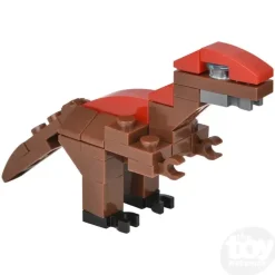 3" Building Block Dinosaur Contained in Mystery Egg