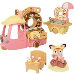 Calico Critters - Dip Dip Donuts Wagon