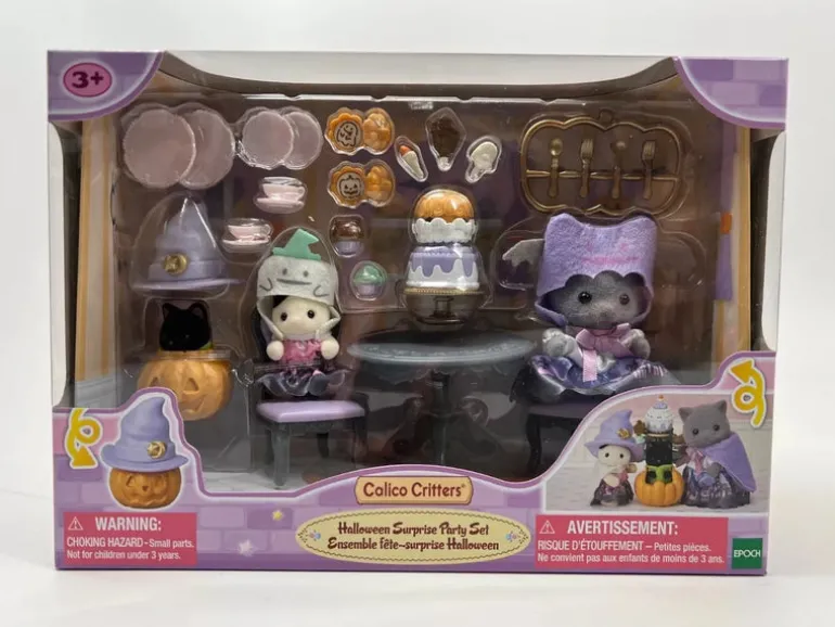 Calico Critters - Halloween Surprise Party Set