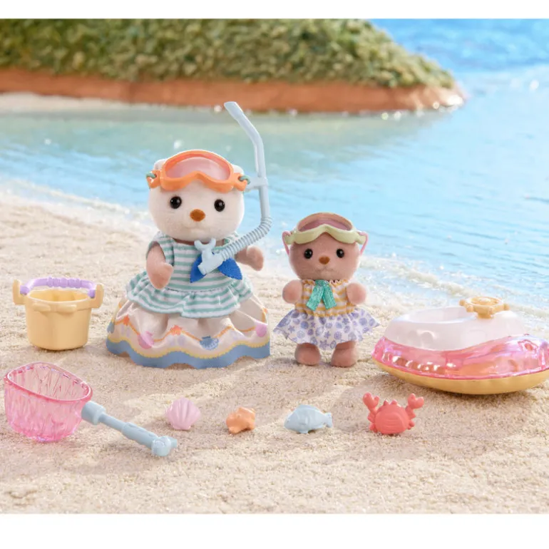 Calico Critters - Sea Otter Sisters - Splashy Snorkel Set