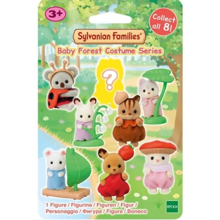 Calico Critters Baby Collectibles - Baby Forest Costume Series