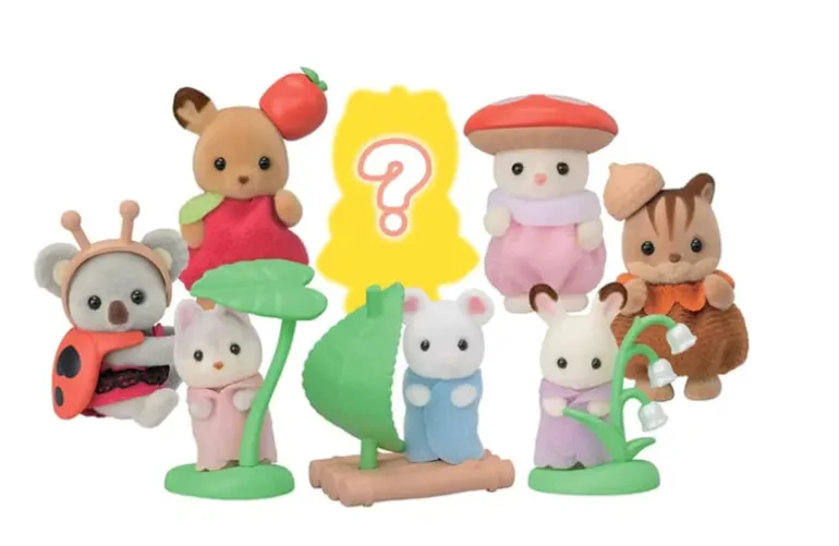 Calico Critters Baby Collectibles - Baby Forest Costume Series